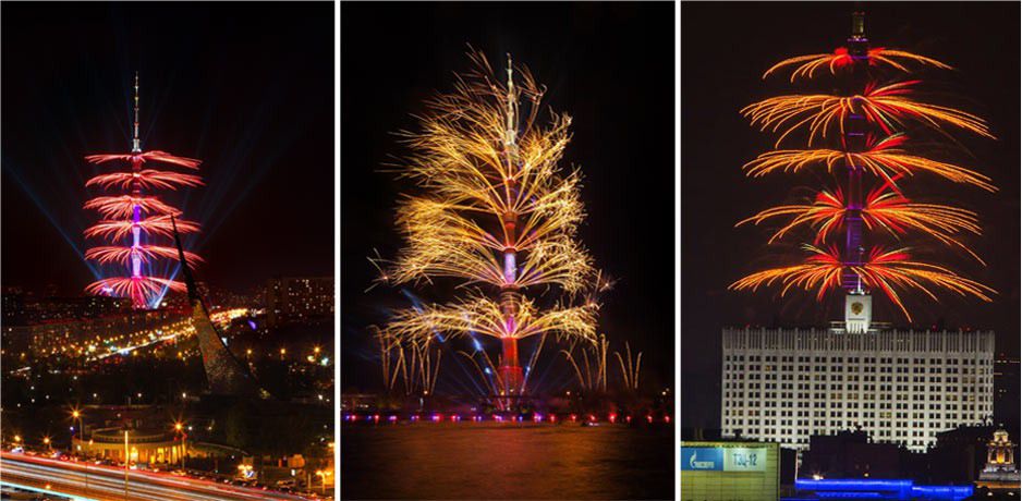 Fireworks Tower Fekra Events Saudi Arabia 2