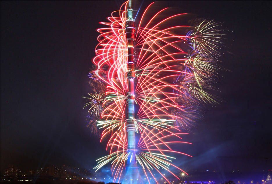 Fireworks Tower Fekra Events Saudi Arabia 4