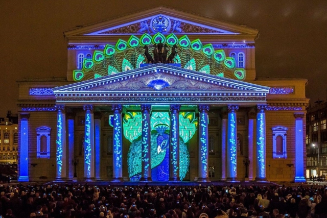 3D mapping show in Sochi made by Fekra Events team