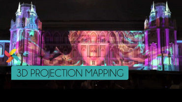 3d projection mapping by fekra events