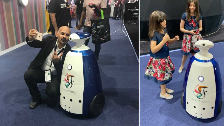 Interactive Robot R.Bot now in Saudi Arabia
