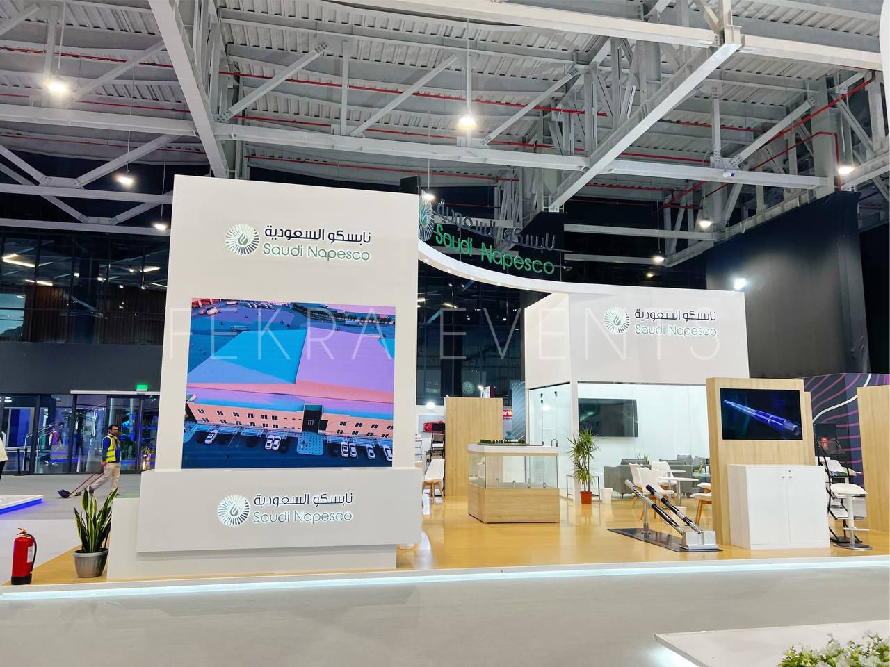 Exhibition Stand Design and Production for Saudi Napesco at IPTC 2024